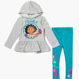 New Disney Encanto Mirabel Hoodie and Legging Set - 2T
